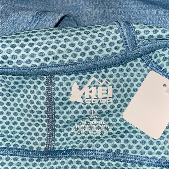 REI Blue Women's Hoodie large - Picture 7 of 8